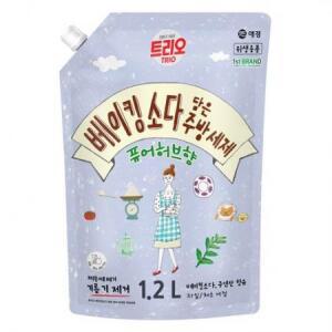 트리오 베이킹소다 담은 퓨어허브향 주방세제, 1.2L, 1개 one option