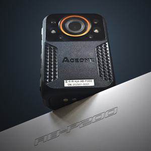 에이스원 AB-P200 10시간 방수 바디캠 소방 배달 보안 현장 도킹스테이션 데이터보안 초경량 97g 512gb