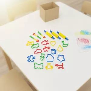 미술놀이 도구 아트플레이 세트 클레이 점토 모래놀이 찍기틀 밀대 유아 어린이 (22p)