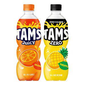 탐스제로 파인애플10개 쥬시 오렌지10개 600ml 20개 [업소용]