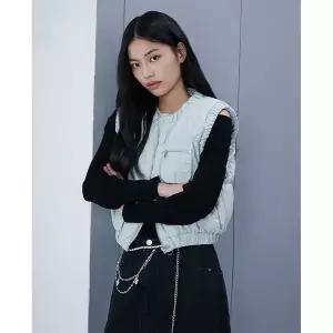 [에고이스트](센텀시티점)숏기장 볼륨 패딩 베스트 (ER1PV260)