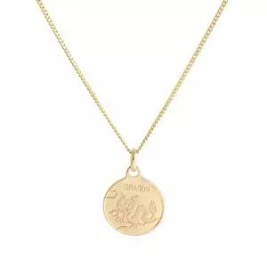 [신세계라이브쇼핑][비앤비골드] 18K 미아방지 유아 어린이 용띠 코인 목걸이 IRN32474