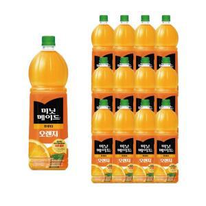 미닛메이드 프루티 오렌지 1.5L 12개