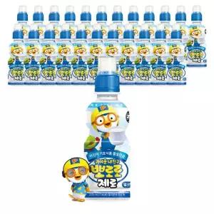 뽀로로 밀크맛 제로 235ml X 24PET 어린이음료수 무설탕
