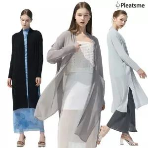 플리츠미 쉬폰 롱가디건 1종