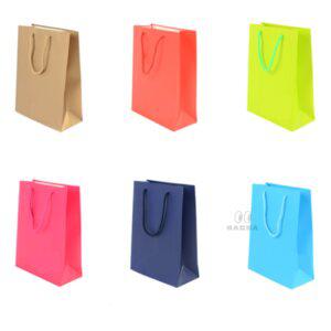 일상다많사 9색 무지 고급 쇼핑백 대/중/소 고급쇼핑백 와인선물포장 예쁜종이백 선물포장백