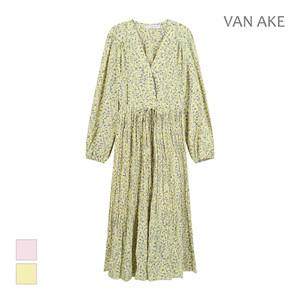 [반에이크] 라임셔링끈 원피스_VB35OPQ307Z