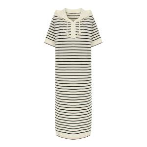 [S.페이지플린] 스트라이프후드니트원피스_S5BOP033C