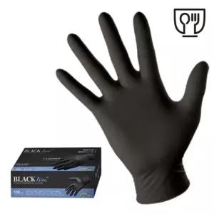 크린스킨 블랙에이블 100매입 니트릴장갑 검정색 식품용 세차장갑 5.3g