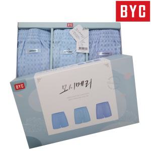 BYC 남성용 모시메리 박서 트렁크 유색3매 53