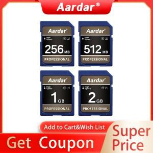 카메라 메모리 SD 카드 256MB 512MB 1GB 2GB 고속 전문 스토리지 카드 U1 클래스 10 UHS-I Aardar 메모리