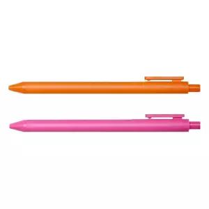 (0.5mm) 중성펜 젤펜 2개 세트(검정심)/볼펜/학습용/학교/학원/필기용/손글씨/컬러펜/다꾸/필사/필기구