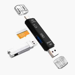 3in1 USB C타입 멀티 SD 카드리더기 메모리 블랙박스 TF카드 스마트폰 갤럭시탭