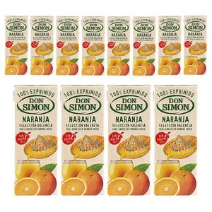 돈시몬 100%착즙 오렌지 주스 12개(200mlx12개)