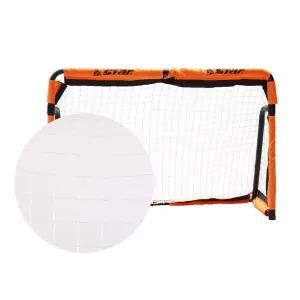 스타스포츠 접이식 골대 120x80 오렌지 골대 전용 네트/축구/이동식/네트/간이식/골망/미니/어린이/유아