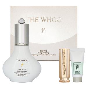 더후 공진향 설 미백 선 비비 세트