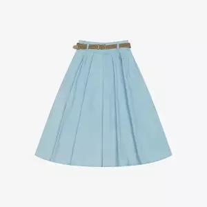 [SI](의정부점)턱 꼬임 벨티드 스커트 (SSKSSKE23380) (SSKSS23380)