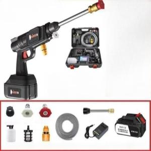 충전식 고압 분사기 set 세차건 가정용 무선 자동차 고압분무기 휴대용 분무기 펌프