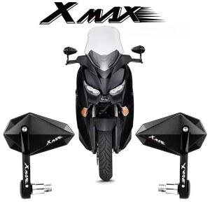 XMAX300 오토바이 백미러 Yamaha xmax 300 반사판 CNC 손떨림 방지 핸들 미러