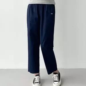 ONM 데일리 썸머 코튼 일자 팬츠 루즈핏 밴딩 슬랙스