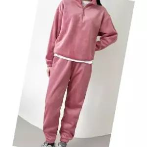 ONM 반집업 골덴조거 상하세트 짚업 오버핏 하프