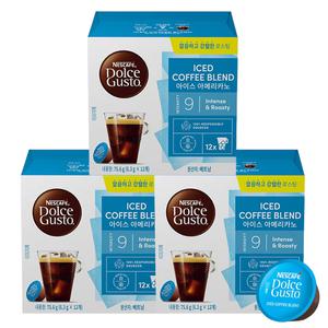 돌체구스토 캡슐 아이스 아메리카노 12개입 3개