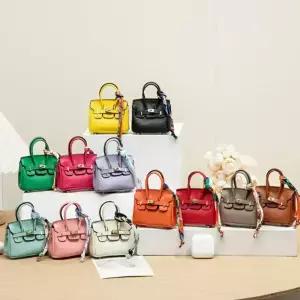 미니백 키링 미니 가방 열쇠고리 자동차 백꾸 명품 키홀더 꾸미기 가죽 백참