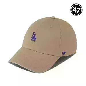 47브랜드 LA 다저스 스몰 로고 MLB 엠엘비 볼캡 야구 모자 카키 B-BSRNR12GWS-KHC