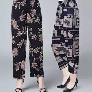 ONM 여성 여름 9부 쿨링 냉감 바지 고무줄 몸빼 쿨