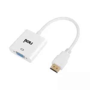 HDMI to VGA(RGB) 컨버터 오디오미지원 NXC066 노트북 PC 모니터 미러링 화면복제 확장변환기젠더