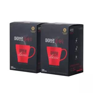 아이브루 클래식 커피 100T+100T