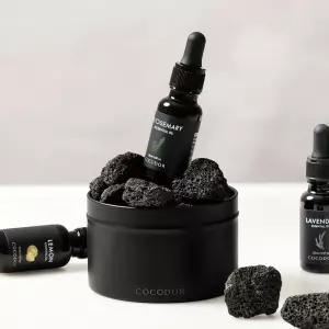 스톤 디퓨저 세트 (화산석 수정석 4종 택1)