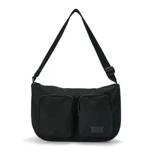 [브롬톤](강남점)[브롬톤런던][브롬톤][P255ACR410] 투포켓 호보백 블랙 (남여공용)(30% 할인)