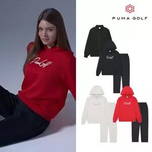 푸마골프 여성 보머재킷+후드셋업 3종세트
