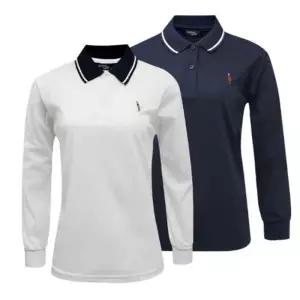 ONM 카라티셔츠 여자 긴팔 면티 컬러 YT04 무지티