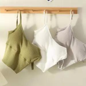 ONM 민소매 썬크 캠 나시티 여름 크롭탑 이너 슬리브