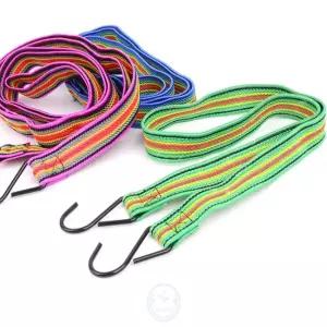 마음을끄는잡화점 칼라 탄성 납작고리줄바 자전거짐받이고무줄 핸드카트고무줄