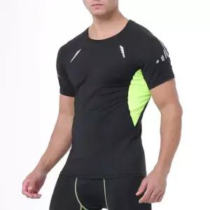 [라일리] Rly 배색 트레이닝 복 상하의 반팔 반바지 세트 남성