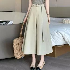 ONM G126931_(벨트세트) 와이드 롱 치마바지
