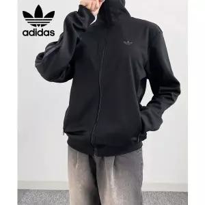 [아디다스] 베켄바우어 트랙탑 올블랙 오버핏 져지