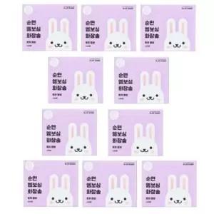 [화이트래빗] 화이트래빗 엠보싱 토끼엠보 화장솜 100매x10박스