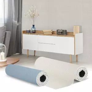 ONM 겨울티셔츠 모던 페미닌 퍼프소매 펀칭 노카라 셔