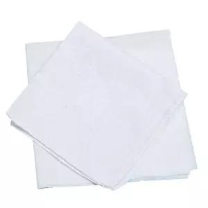 오꿈 염색용손수건 순면60수 무지 흰색천