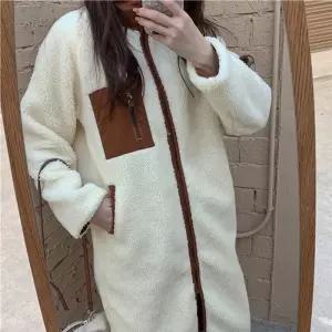 ONM 여성 점퍼 기본 남녀공용 롱 후리스