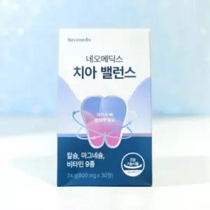 네오메딕스 치아밸런스 칼프디마 칼슘 마그네슘 잇몸 관리 30정 1박스