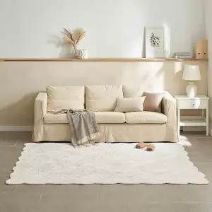 [벨리에르][애끌리아] 세인트 HR 장모 극세사 목화솜 자수 퀼팅 카페트(160x210)