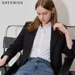 SHESMISS)] 헤리티지 베이직 투버튼 재킷 택가격 368000원)