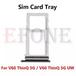 유심 트레이 슬롯 LG V60 ThinQ UW 5G 카드 홀더 어댑터 소켓 수리 부품