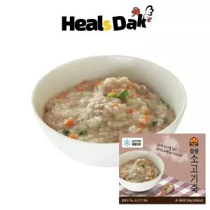 [헬스닭] 한끼든든 간편식 찹쌀소고기죽 390g 5팩