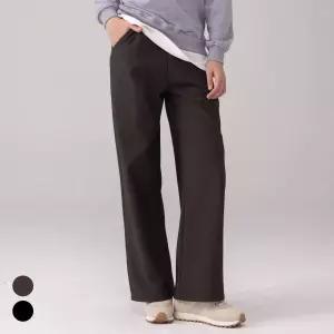 에버라스트 여성 와이드 팬츠 겨울 기모바지